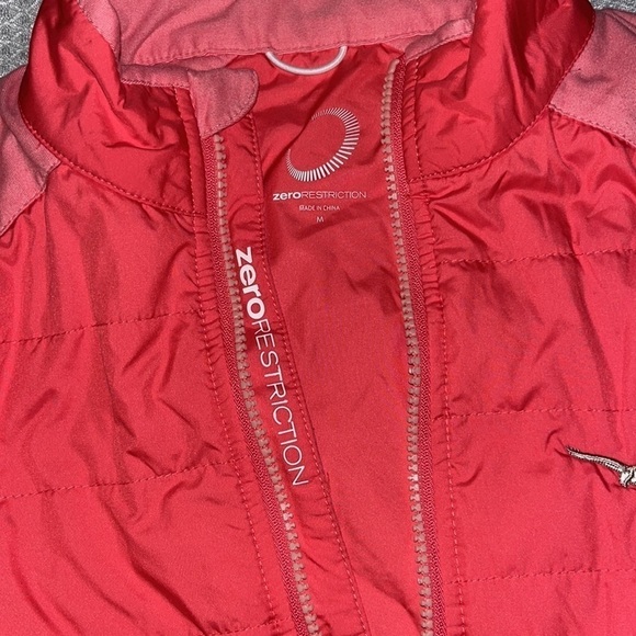 Zero Restriction Tess Vest Womens Primaloft Dual Direction Zipper Pink Sz M - Picture 7 of 11